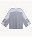 Refined Department Shirt ladies knitted oversized hockey shirt YEADY SILVER
