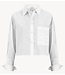 OU. Top Blouse Éclat blanche