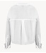 OU. Top Blouse Éclat blanche