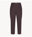 Studio Anneloes Broek Roisin bonded trousers espresso