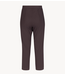Studio Anneloes Broek Roisin bonded trousers espresso
