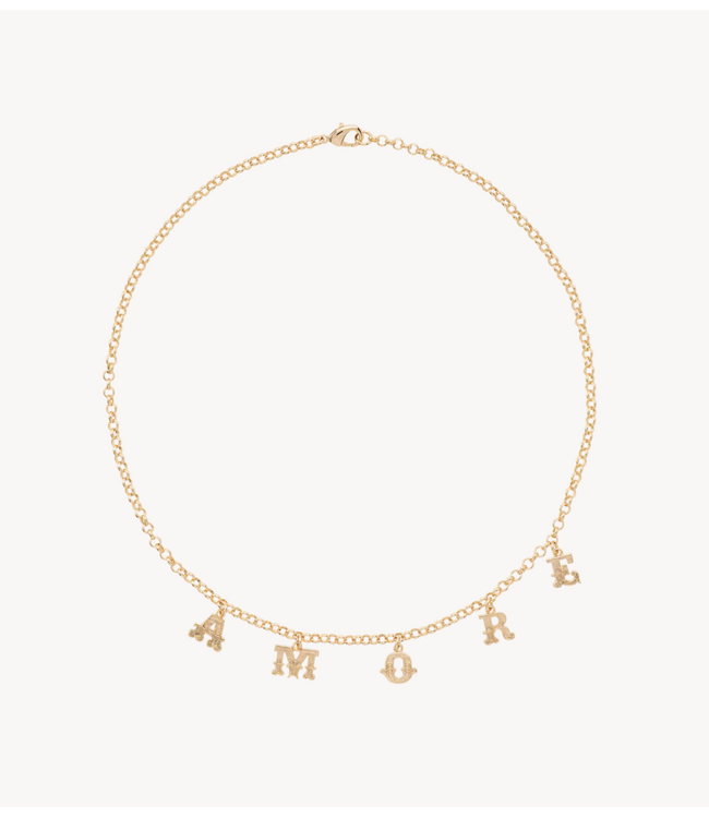 Anna+Nina Ketting Amore Choker Gold Plated
