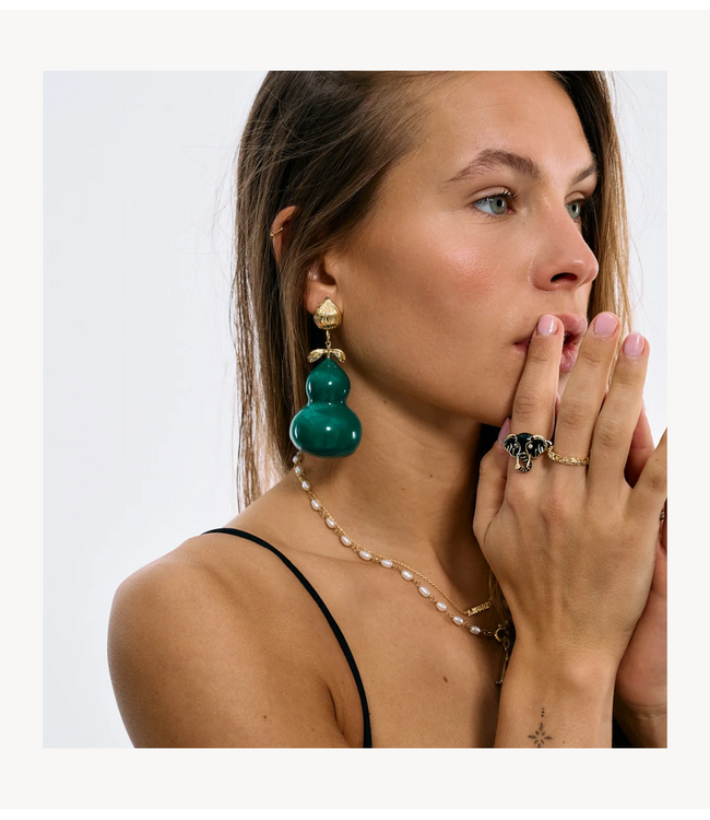 Anna+Nina Ketting Amore Necklace Gold Plated