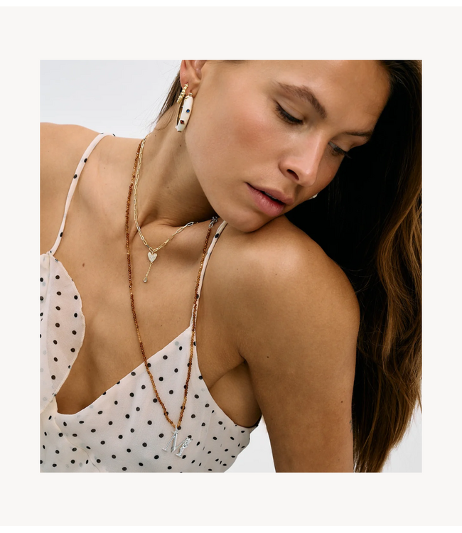 Anna+Nina Ketting Dolce Heart Choker Gold Plated