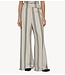 10DAYS Broek wide leg jogger stripes soft white melee