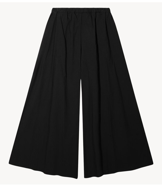 10DAYS Broek wide pants poplin black