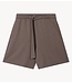 10DAYS Broek belted shorts fleece moonrock