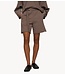 10DAYS Broek belted shorts fleece moonrock
