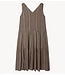 10DAYS Jurk flowy maxi dress stripes moonrock