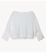 10DAYS Top batwing top ecru
