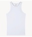 10DAYS Top tank top rib pearls white