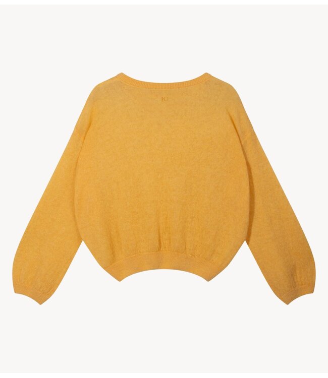 10DAYS Trui thin knit sweater mango