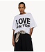 10DAYS T-shirt love tee white