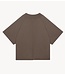10DAYS Trui short sleeve sweater v-neck moonrock