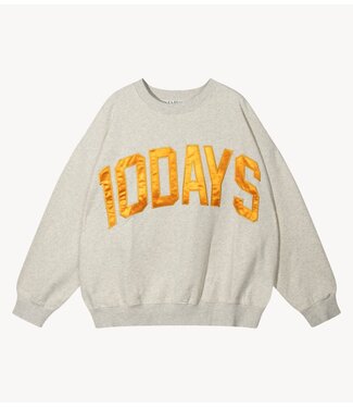 10DAYS Trui sweater 10DAYS  soft white melee