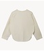 10DAYS Trui sweater v-neck fleece soft vanilia