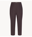 Studio Anneloes Broek Roisin bonded trousers espresso