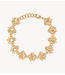Anna+Nina Armband Monkey Loop Bracelet Gold Plated