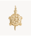 Anna+Nina Bedel Whispering Turtle Charm Gold Plated