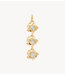 Anna+Nina Bedel Fiorita Charm Gold Plated