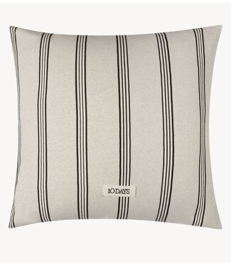 10DAYS Kussen square pillow stripes soft white melee
