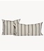 10DAYS Kussen square pillow stripes soft white melee