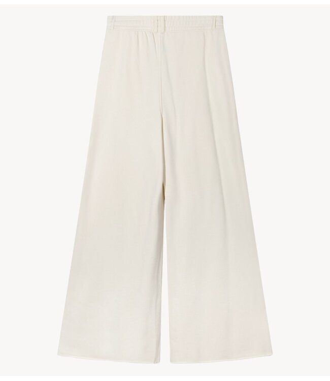 10DAYS Broek wide leg jogger soft vanilia