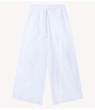 10DAYS Broek cotton linen pants white