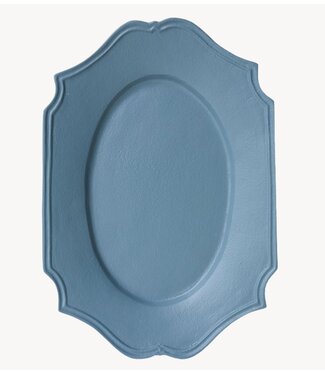 HKLIVING Schaal New classics: serving tray, soft blue