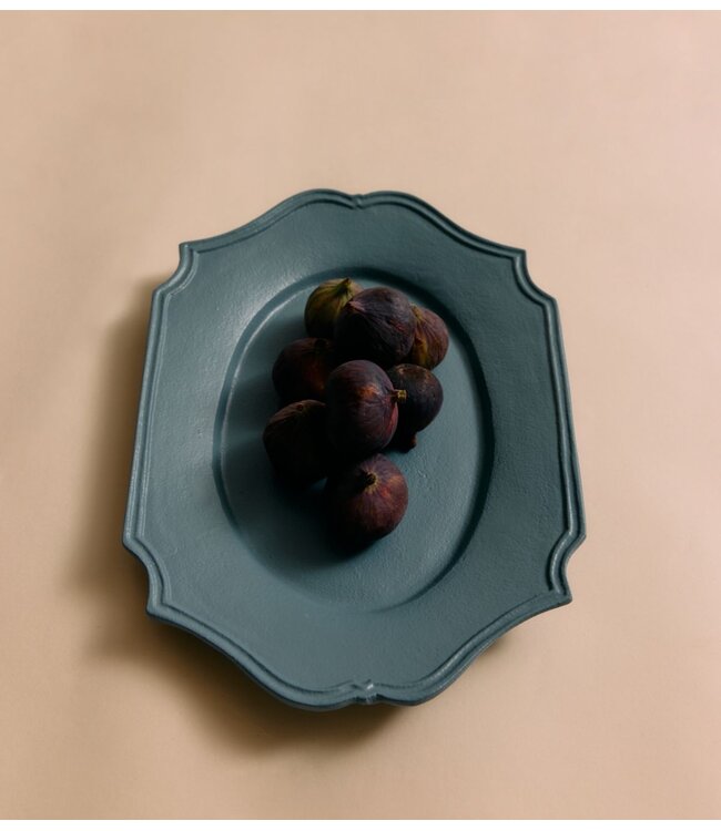 HKLIVING Schaal New classics: serving tray, soft blue