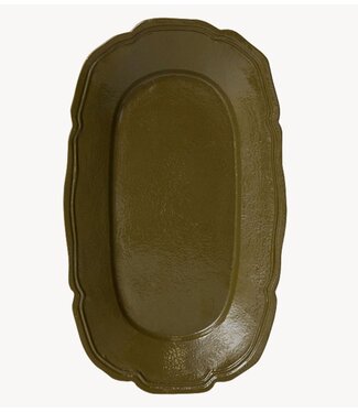 HKLIVING Schaal New classics: serving tray, olive