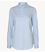 Selected Blouse SLWROMIE LS FITTED SHIRT NOOS light blue