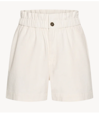 BY-BAR Broek leon twill short cloud white