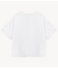 Alix The Label T-shirt ladies knitted slub t-shirt soft white