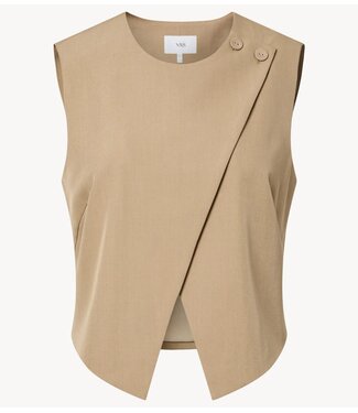 YAS Gilet YASCAMIA WAISTCOAT Incense