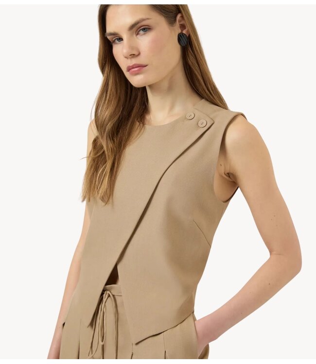 YAS Gilet YASCAMIA WAISTCOAT Incense