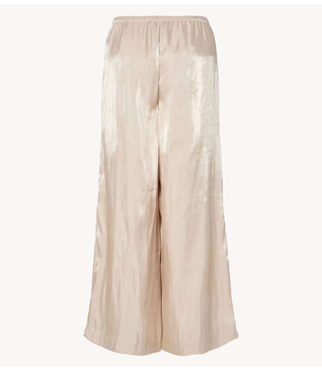 YAS Broek YASTURINO MW WIDE PANTS - SHOW Fog