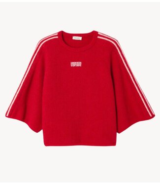 American Vintage Trui VITOW CARMIN CHINE