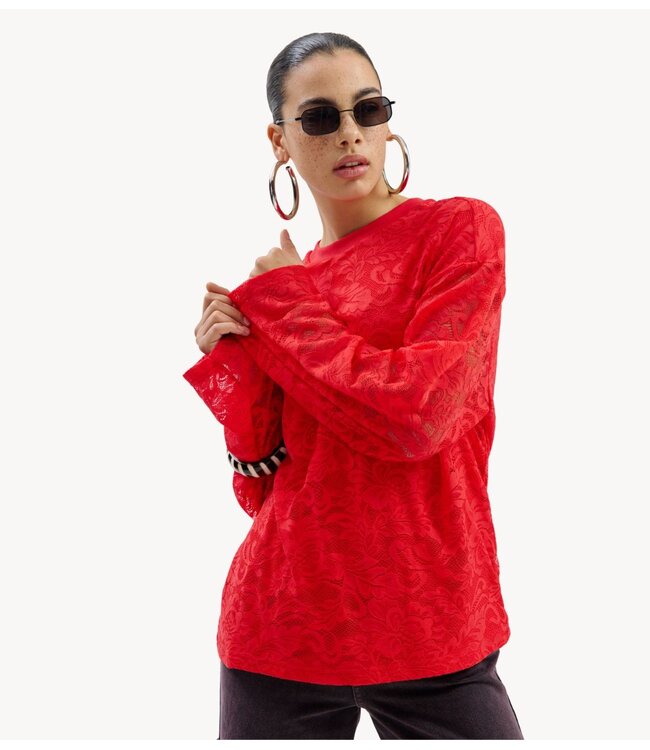 HARPER & YVE Shirt ELANA-LS POPPY RED
