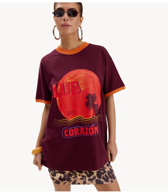 HARPER & YVE Top CLUBCORAZON-SS WINETASTING