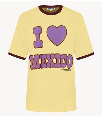 HARPER & YVE Top MEXICO-SS LIGHT YELLOW