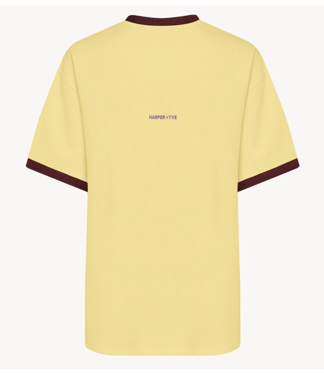 HARPER & YVE Top MEXICO-SS LIGHT YELLOW
