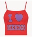 HARPER & YVE Top ILOVEMEXICO-SS POPPY RED
