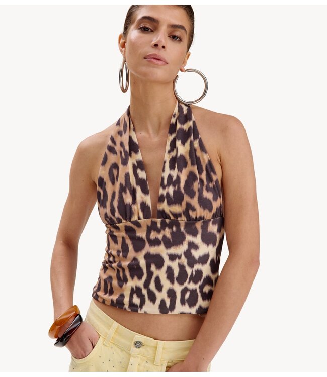 HARPER & YVE Top MORRIS-SS LEXIE LEOPARD LIGHT