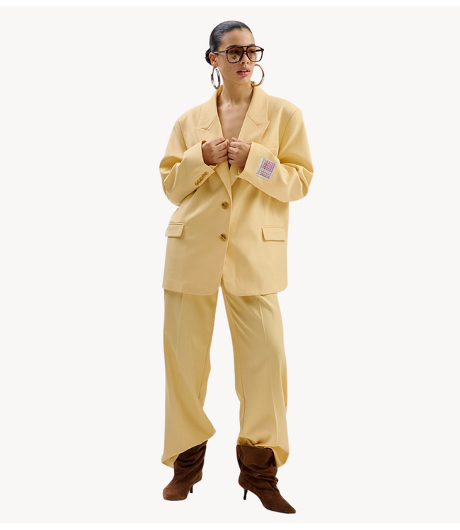 HARPER & YVE Broek ANNA-PA LIGHT YELLOW