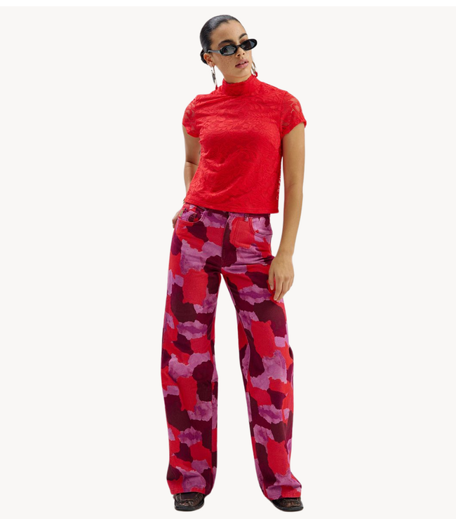 HARPER & YVE Top VIEF-SS POPPY RED