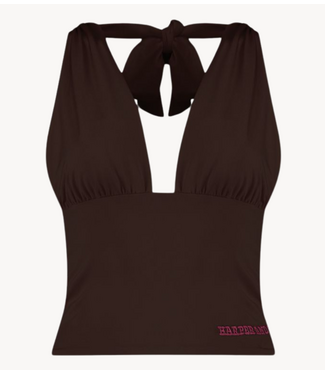 HARPER & YVE Top MORRIS-SS SADDLE BROWN