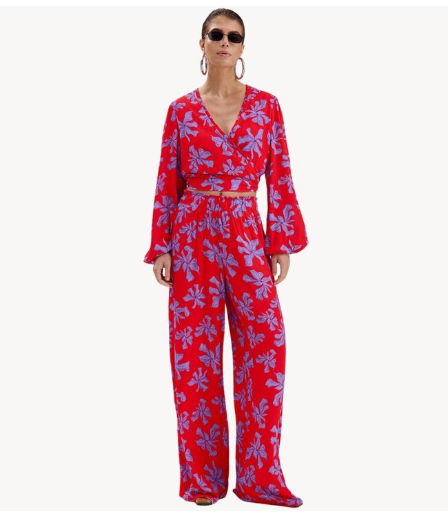 HARPER & YVE Top FLORA-LS WILD ROSE