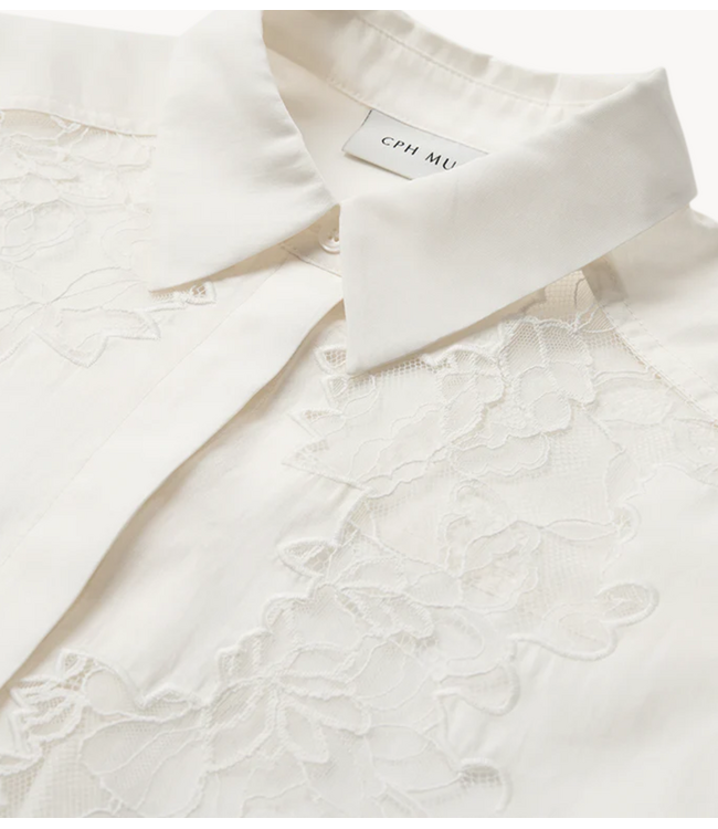 Copenhagen Muse Blouse CMMOLLY-SHIRT JET STREAM