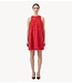 YAS Jurk YASPARIA SL DRESS S. NOOS Poinsettia